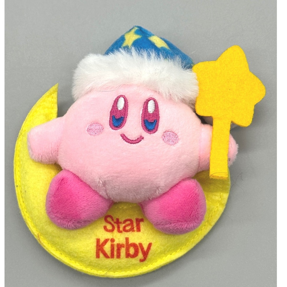 San Ei Kirby Plush Pink Star Muteki Suteki Closet Moon Nightcap